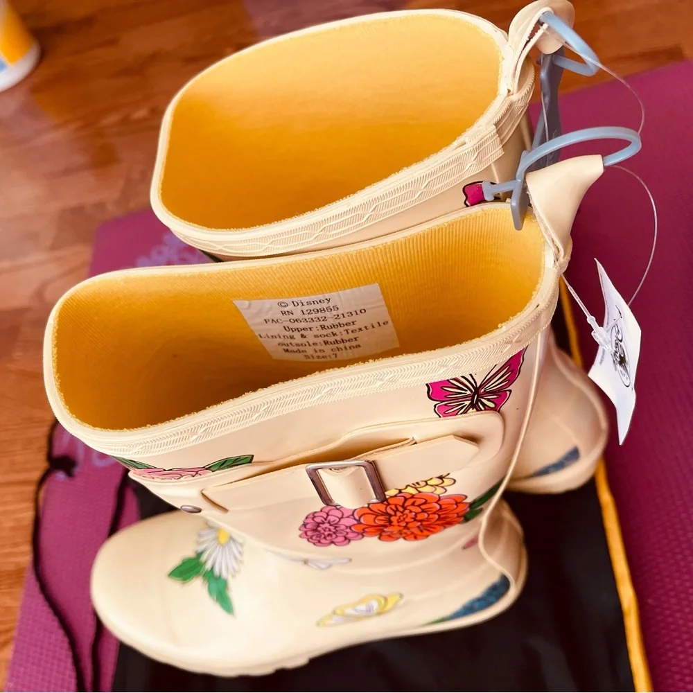 Disney parks women rain boots size7